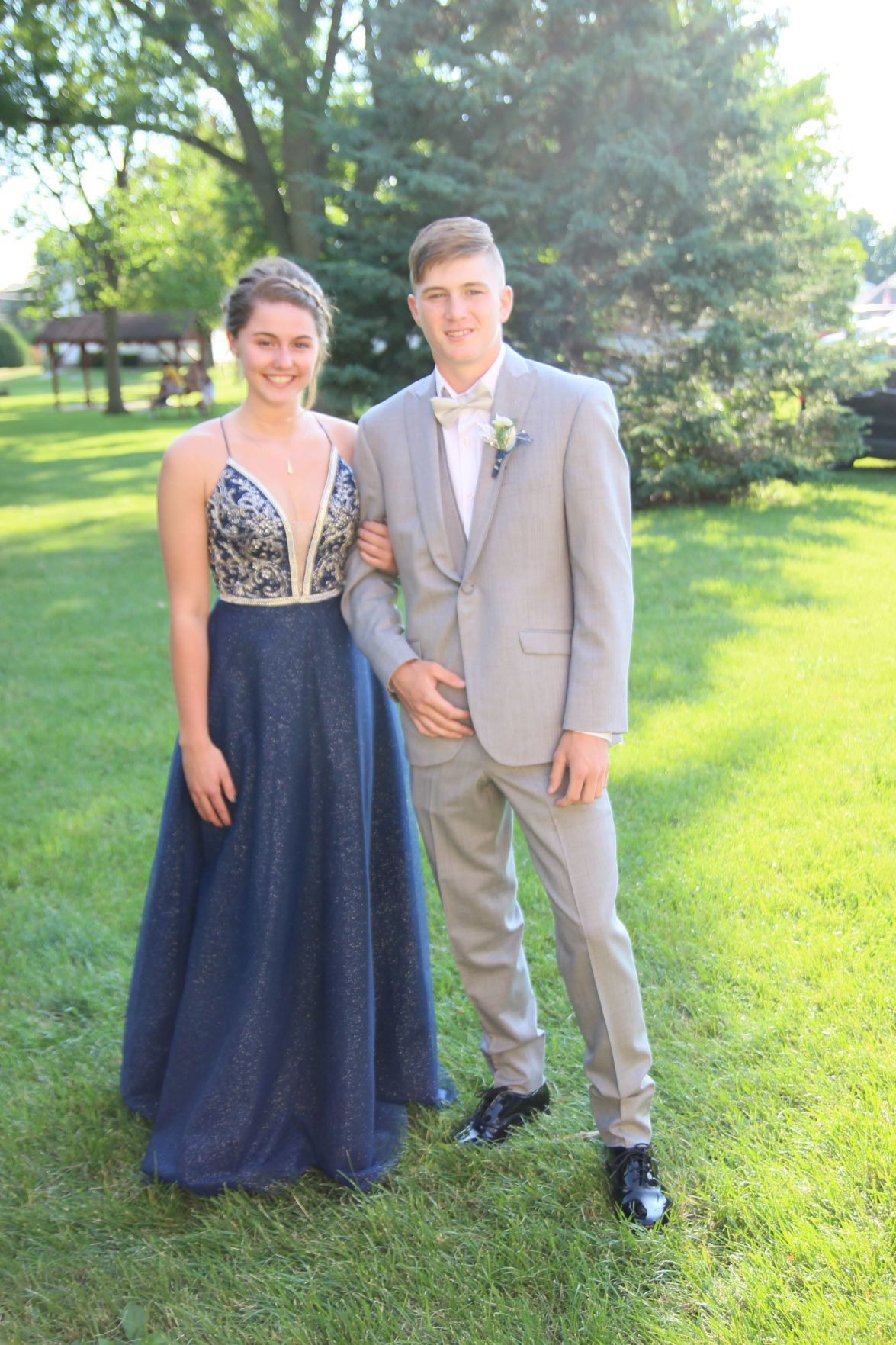 Brianna Minnis and Lucas Kleckner